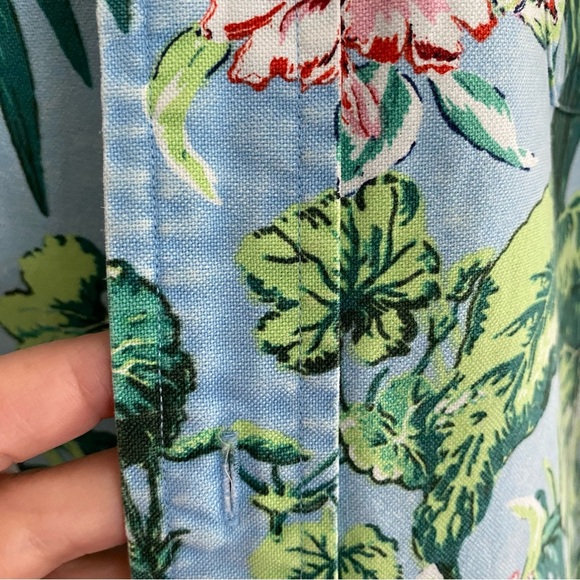 Ralph Lauren Polo slim fit 100% cotton floral short sleeve button down shirt - Picture 8 of 9